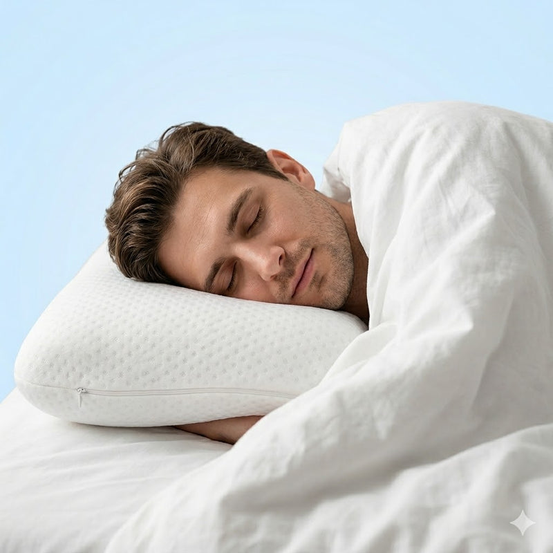 Orthopedic Memory Foam Pillow for Neck Pain & Pressure Relief