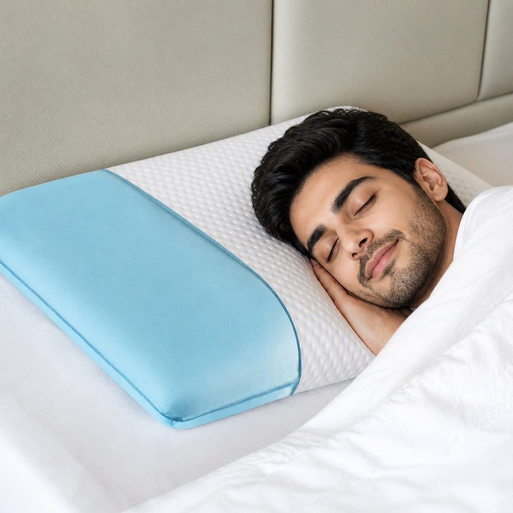 Orthopedic Memory Foam Pillow for Neck Pain & Pressure Relief