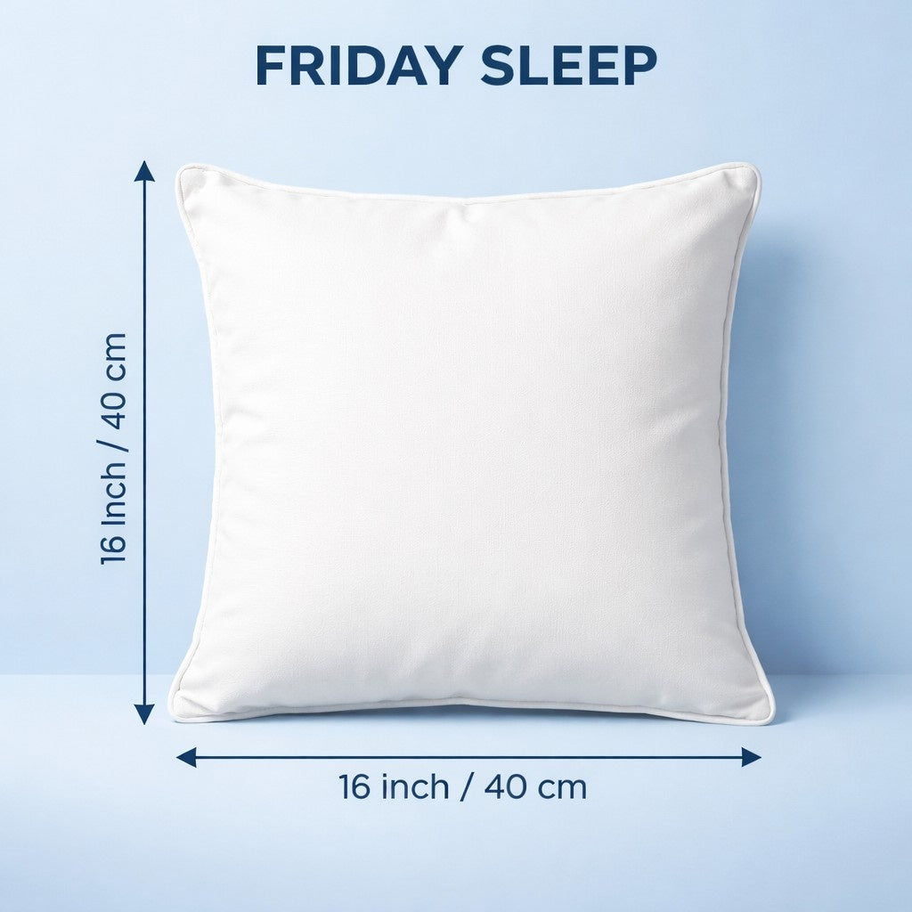 Soft & Supportive Throw Pillows with supportive Fiber Filling